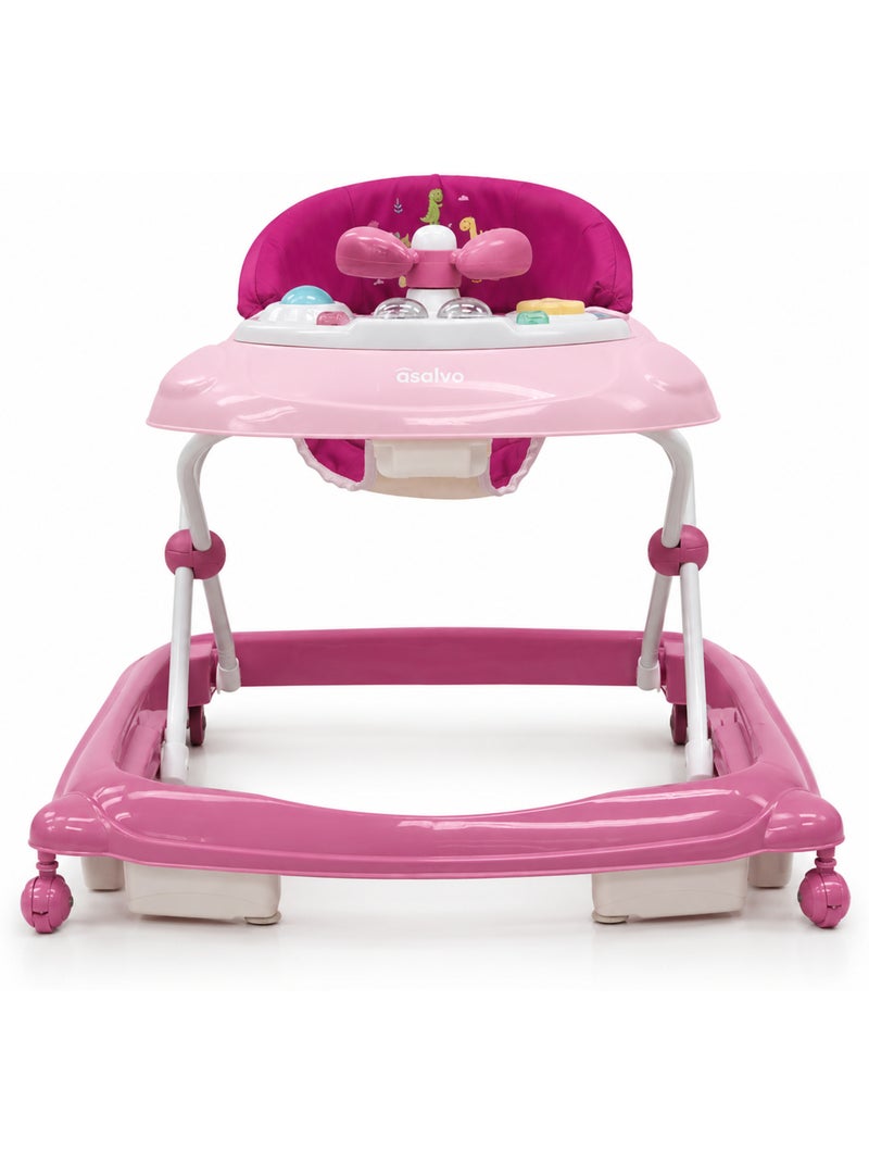 Andador Jurassic Kids Asalvo Rosa - Kiabi