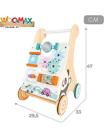 Andador madera para bebés woomax