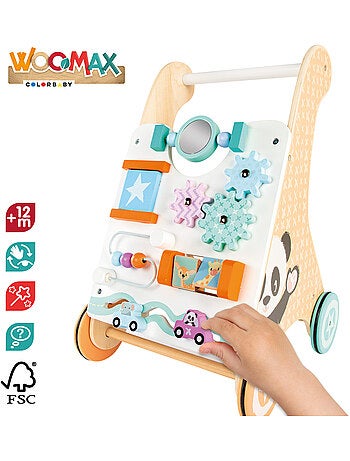 Andador madera para bebés woomax