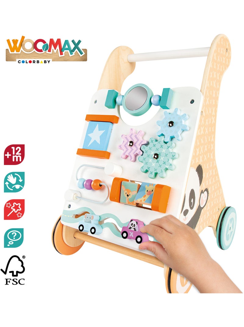 Andador madera para bebés woomax Multicolor - Kiabi