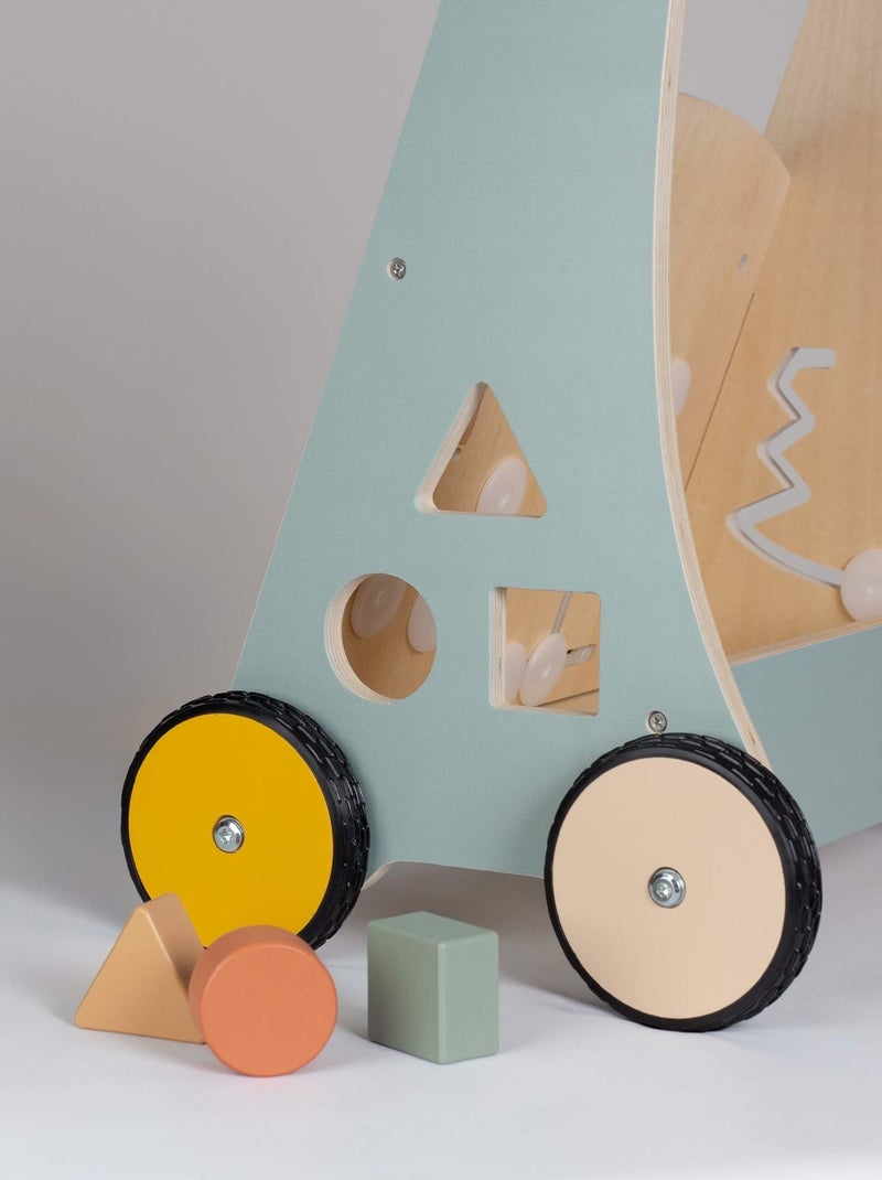Andador para bebé con ruedas dentadas Multicolor - Kiabi