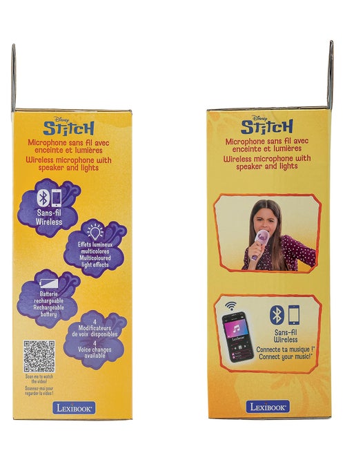 Angel Karaoke micrófono Micrófono con efectos de luz y sonido - Kiabi