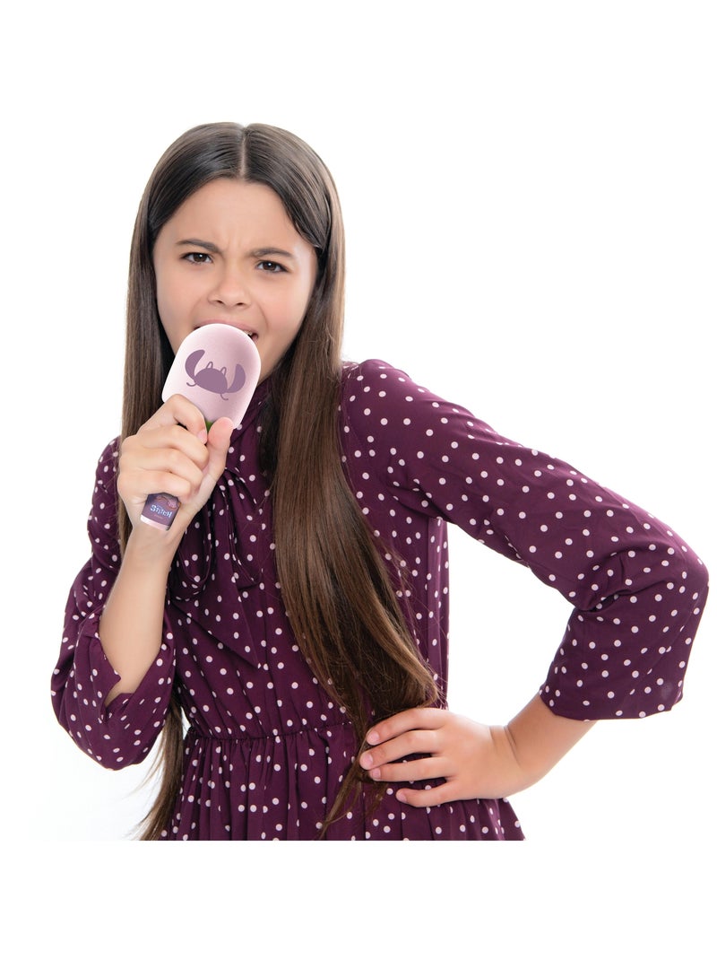 Angel Karaoke micrófono Micrófono con efectos de luz y sonido Rosa - Kiabi