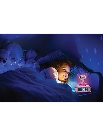 Angel Luz Nocturna Reloj despertador con sonidos