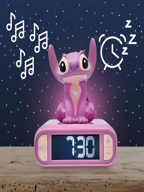 Angel Luz Nocturna Reloj despertador con sonidos - Kiabi