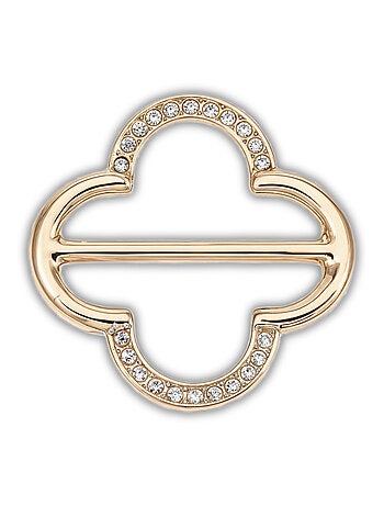 Anilla de bufanda Trébol