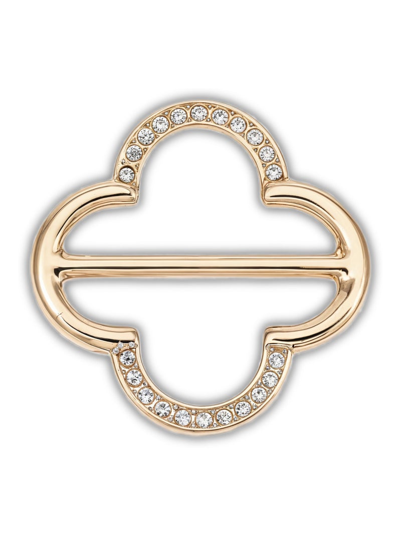 Anilla de bufanda Trébol Oro - Kiabi