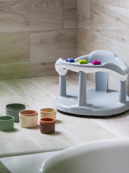 Anillo de baño Aquababy con 3 juguetes educativos Thermobaby - Kiabi Anillo de baño Aquababy con 3 juguetes educativos Thermobaby - Kiabi