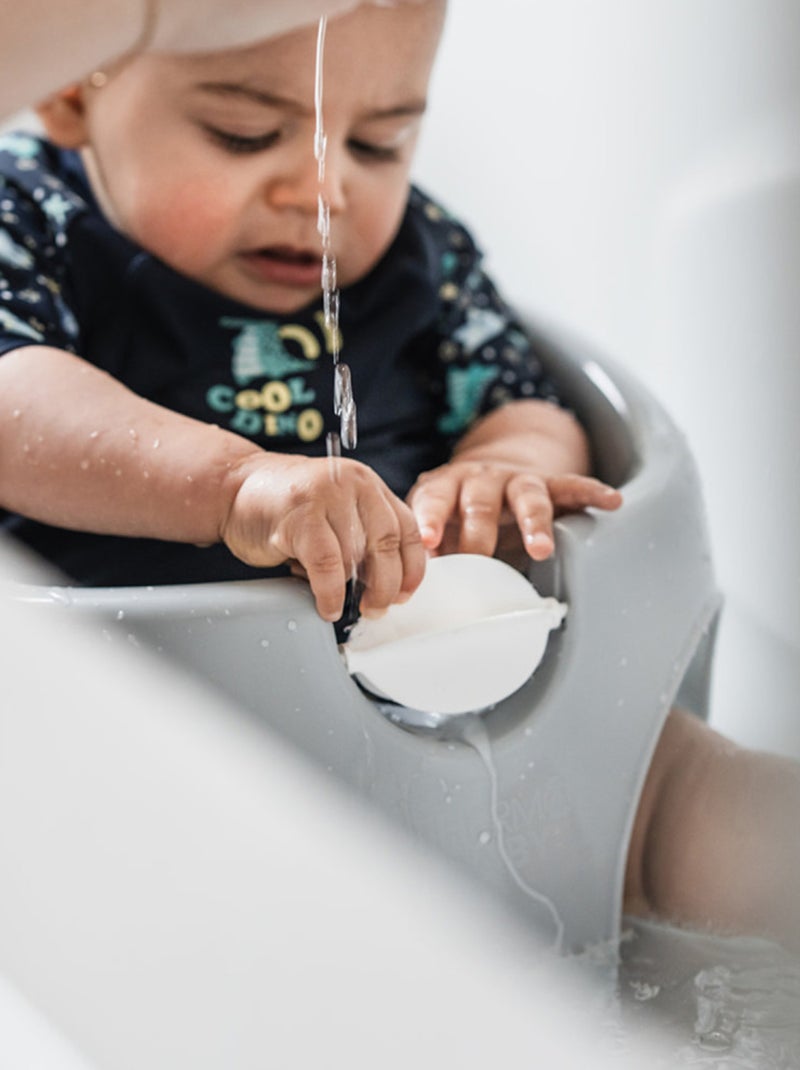 Anillo de baño para bebé con ventosas AQUAFUN Thermobaby molino de agua Azul Azul cielo - Kiabi