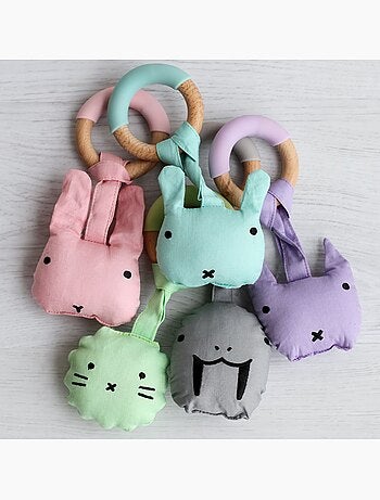 Anillo de dentición con peluche | SEVIRA KIDS