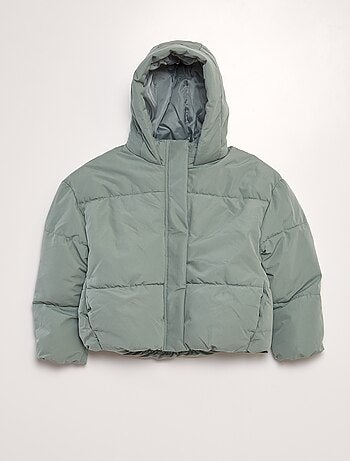 Anorak abrigado con capucha