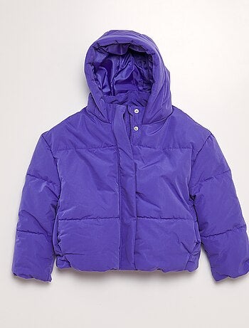 Anorak abrigado con capucha