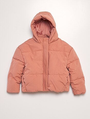 Anorak abrigado con capucha