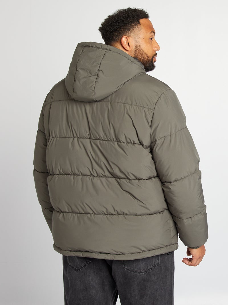 Anorak acolchado ancho e impermeable KAKI - Kiabi
