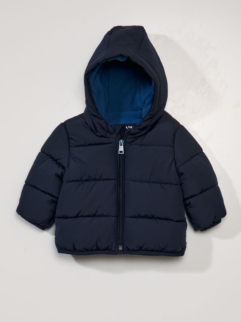 Anorak acolchado azul - Kiabi