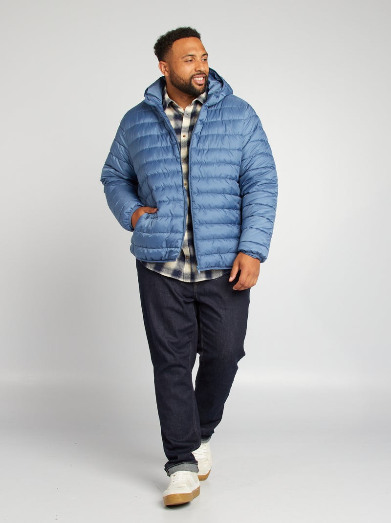 Anorak acolchado AZUL - Kiabi