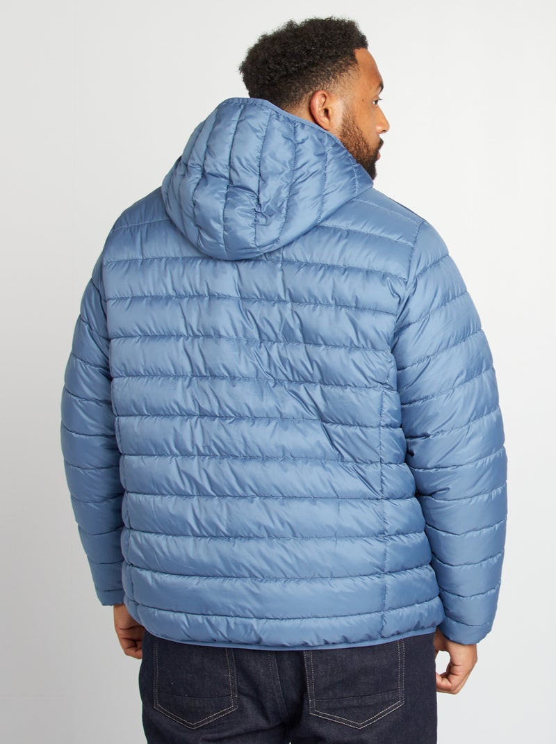Anorak acolchado AZUL - Kiabi
