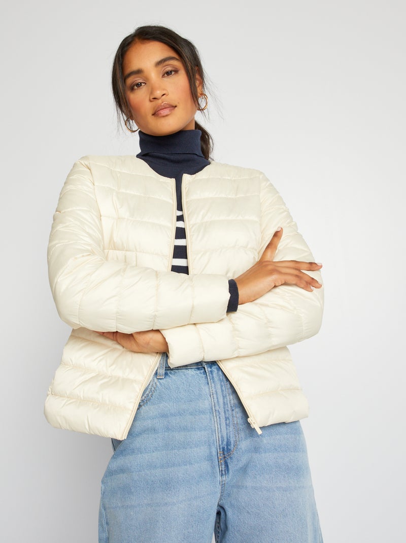Anorak acolchado BEIGE - Kiabi