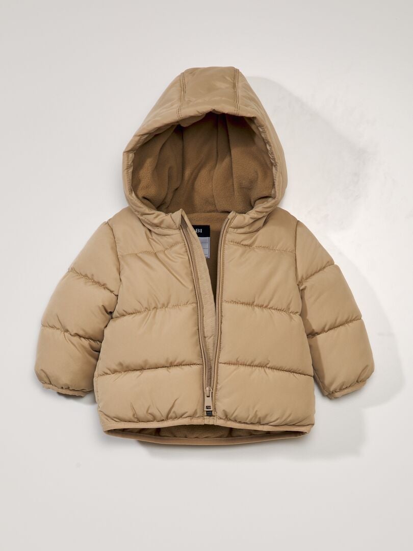 Anorak acolchado BEIGE - Kiabi