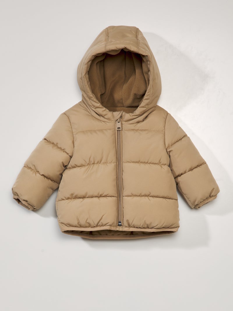 Anorak acolchado BEIGE - Kiabi
