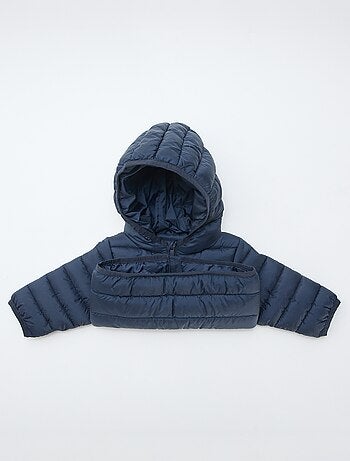 Anorak acolchado con capucha
