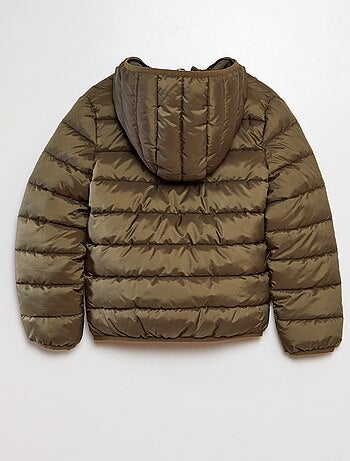 Anorak acolchado con capucha