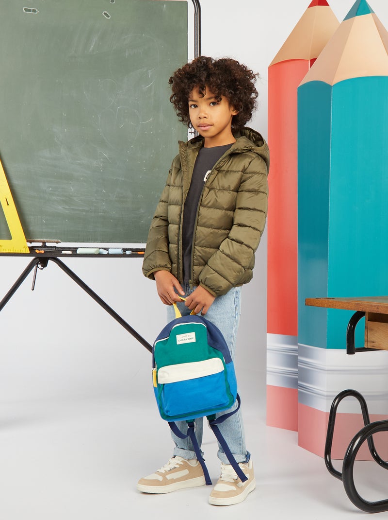 Anorak acolchado con capucha KAKI - Kiabi