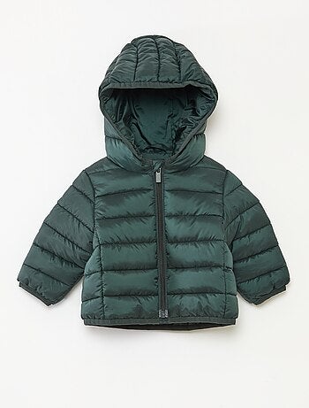 Anorak acolchado con capucha