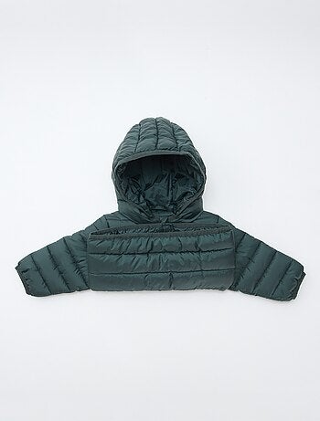 Anorak acolchado con capucha