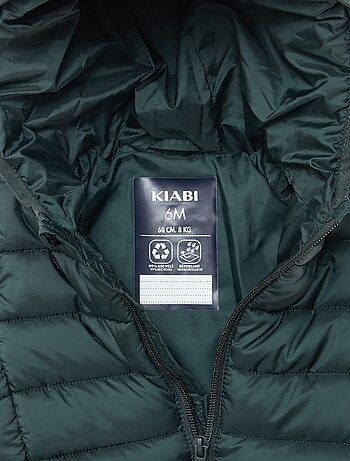 Anorak acolchado con capucha