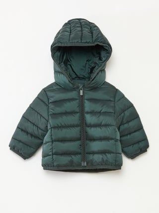 Anorak acolchado con capucha