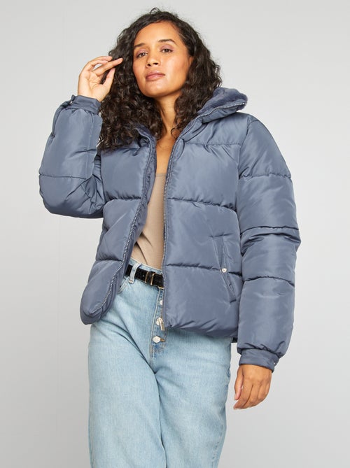 Anorak acolchado con cuello alto - Kiabi