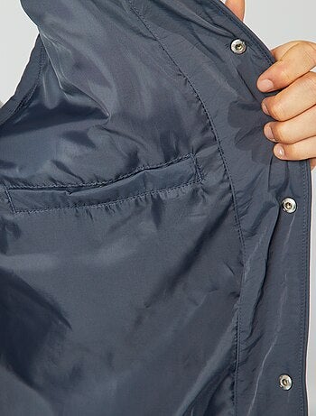 Anorak acolchado con mangas extraíbles