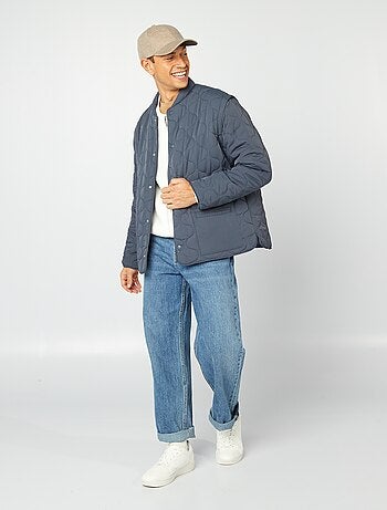 Anorak acolchado con mangas extraíbles