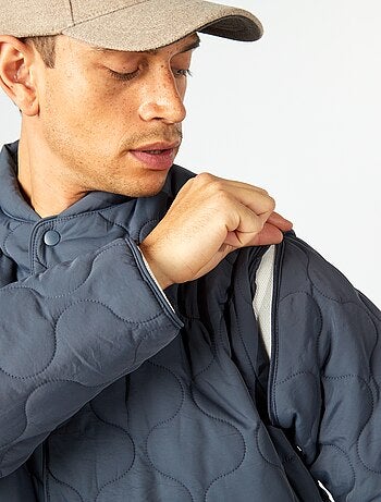 Anorak acolchado con mangas extraíbles