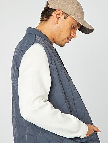 Anorak acolchado con mangas extraíbles