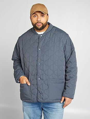 Anorak acolchado con mangas extraíbles