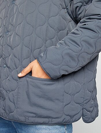 Anorak acolchado con mangas extraíbles
