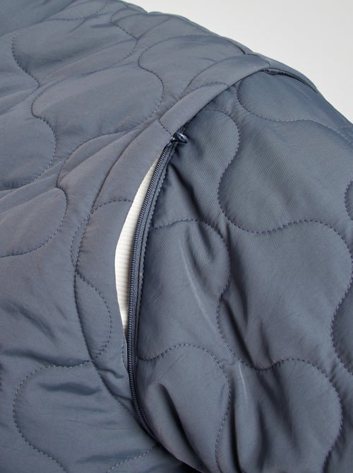 Anorak acolchado con mangas extraíbles - Kiabi