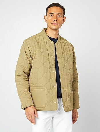 Anorak acolchado con mangas extraíbles