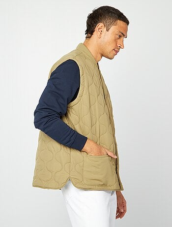 Anorak acolchado con mangas extraíbles