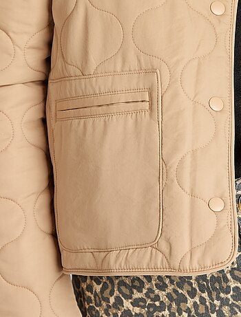 Anorak acolchado con mangas extraíbles