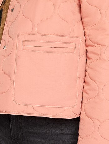 Anorak acolchado con mangas extraíbles