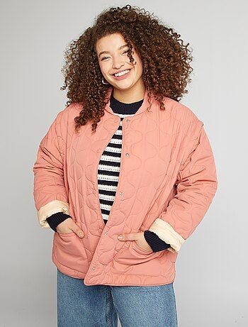 Anorak acolchado con mangas extraíbles