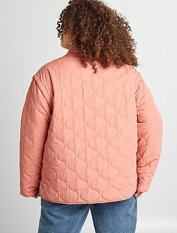 Anorak acolchado con mangas extraíbles