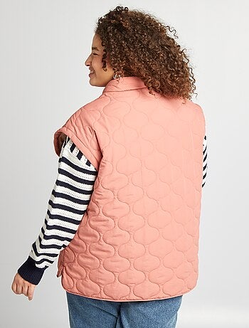 Anorak acolchado con mangas extraíbles