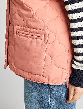 Anorak acolchado con mangas extraíbles