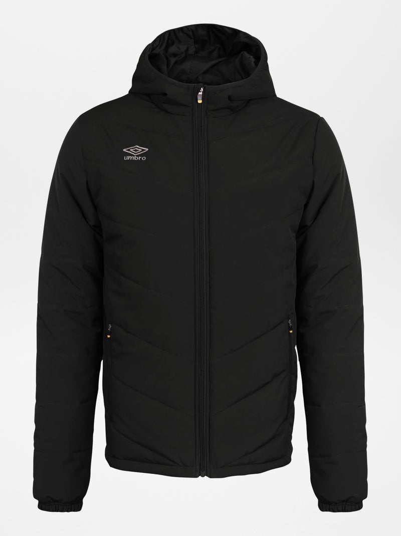 Anorak acolchado de espiga 'Umbro' NEGRO - Kiabi