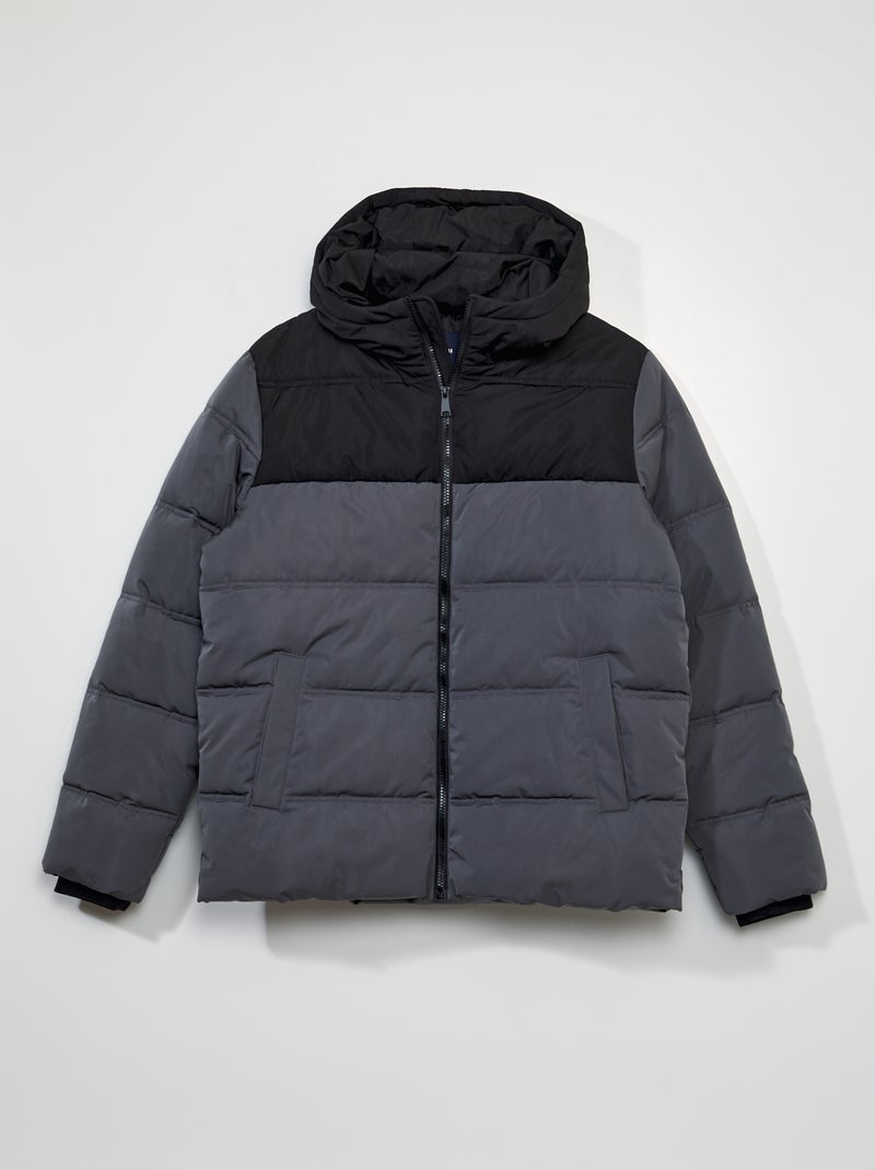 Anorak acolchado GRIS - Kiabi