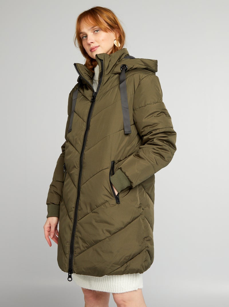 Anorak acolchado KAKI - Kiabi
